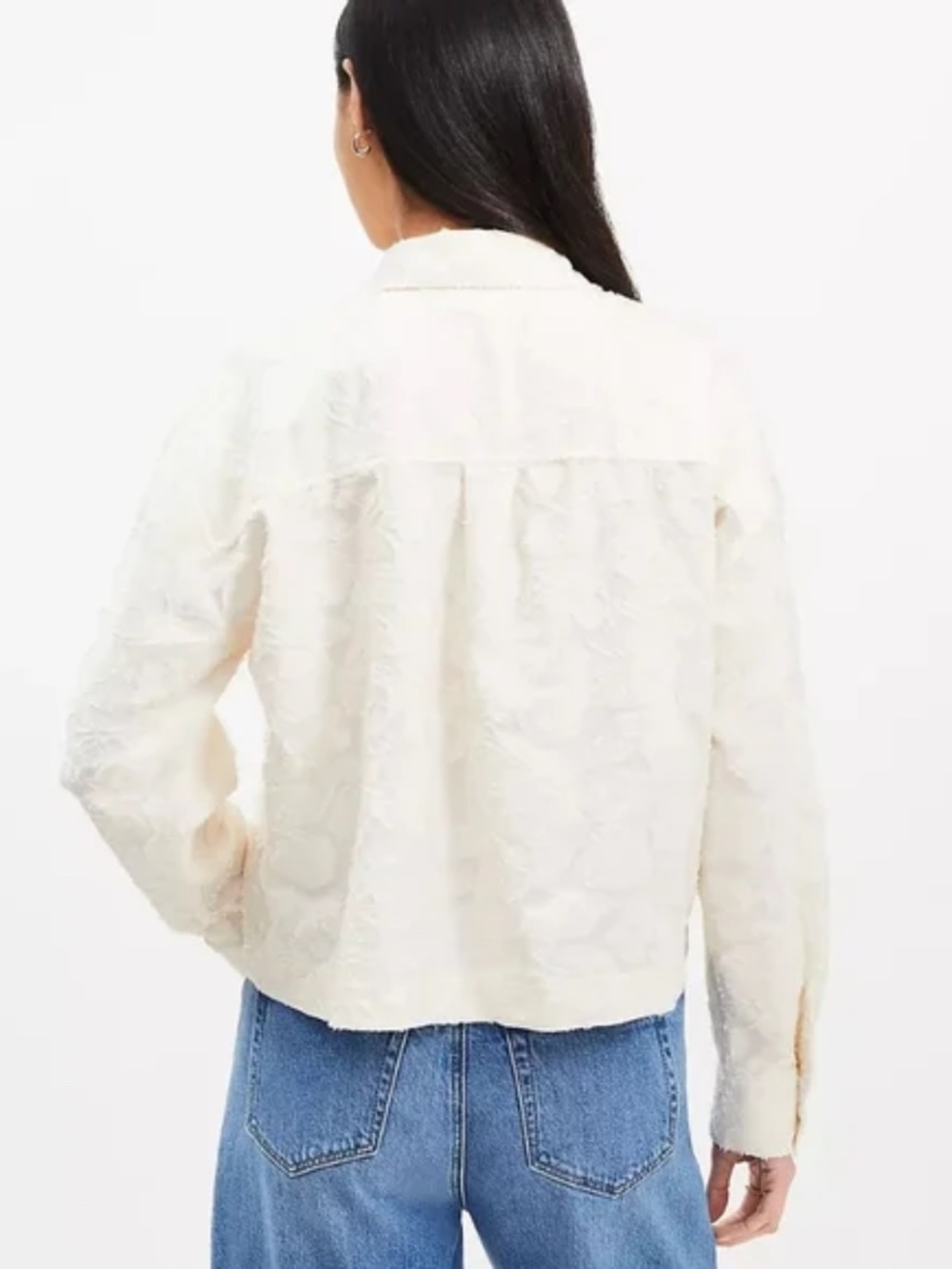 Loft Clip Utility Shirt ivory Small - Picture 5 of 6
